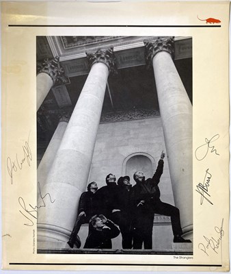 Lot 357 - STRANGLERS - SIGNED ITEMS.