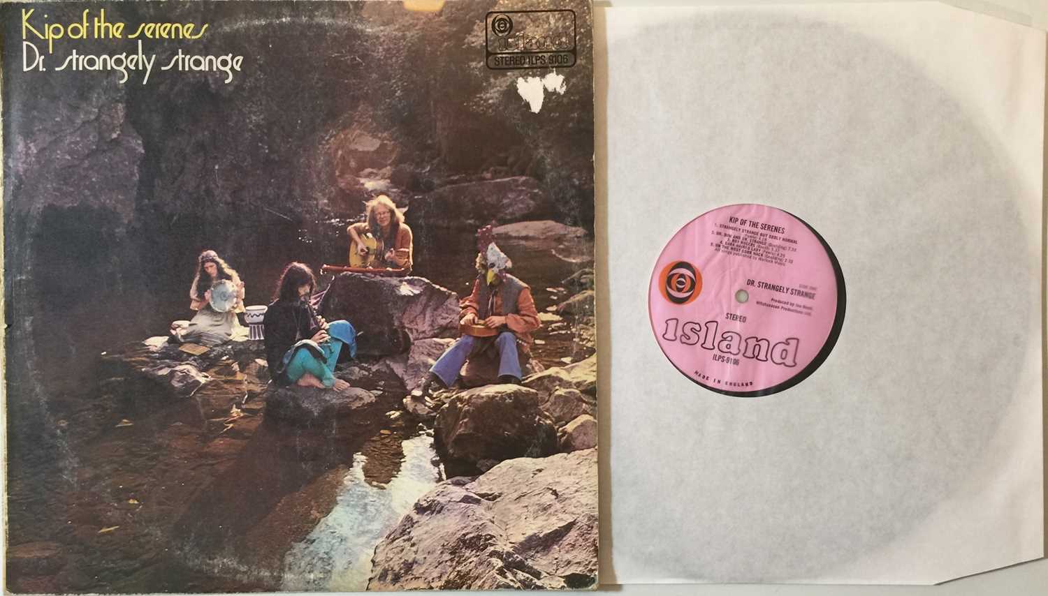 Lot 931 - DR STRANGELY STRANGE - KIP OF THE SERENES LP (UK PINK ISLAND - ILPS 9106)