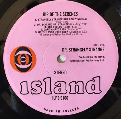 Lot 931 - DR STRANGELY STRANGE - KIP OF THE SERENES LP (UK PINK ISLAND - ILPS 9106)