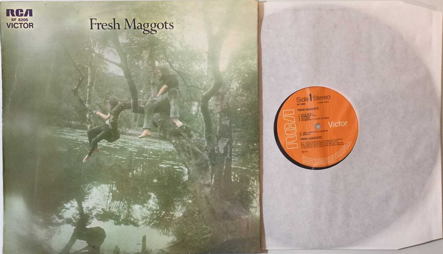 Lot 933 - FRESH MAGGOTS - S/T LP (UK STEREO ORIGINAL - SF 8205)