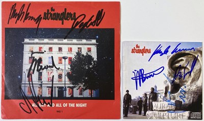 Lot 358 - THE STRANGLERS - SIGNED ITEMS.