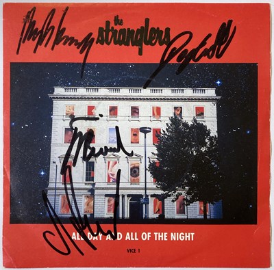 Lot 358 - THE STRANGLERS - SIGNED ITEMS.