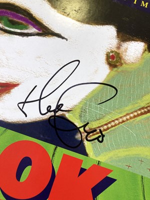 Lot 217 - ELVIS COSTELLO - SIGNED ITEMS.