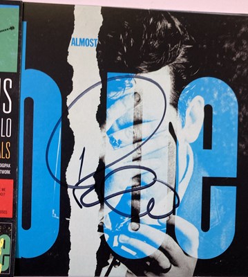 Lot 217 - ELVIS COSTELLO - SIGNED ITEMS.