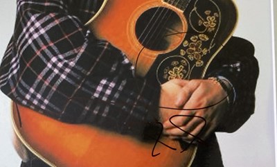 Lot 320 - OASIS SIGNED ITEMS - TONY MCGUIGAN / NOEL GALLAGHER.