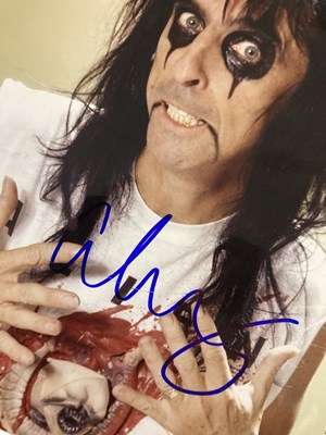 Lot 220 - CLASSIC ROCK STAR SIGNED ITEMS.