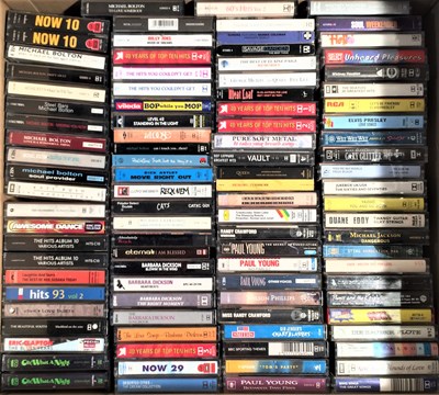 Lot 841 - CASSETTE COLLECTION ROCK + POP