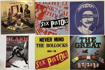 Lot 229 - PUNK SIGNED ITEMS - PAUL SIMONON / SEX PISTOLS.