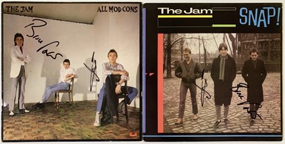 Lot 364 - THE JAM - SIGNED ITEMS.