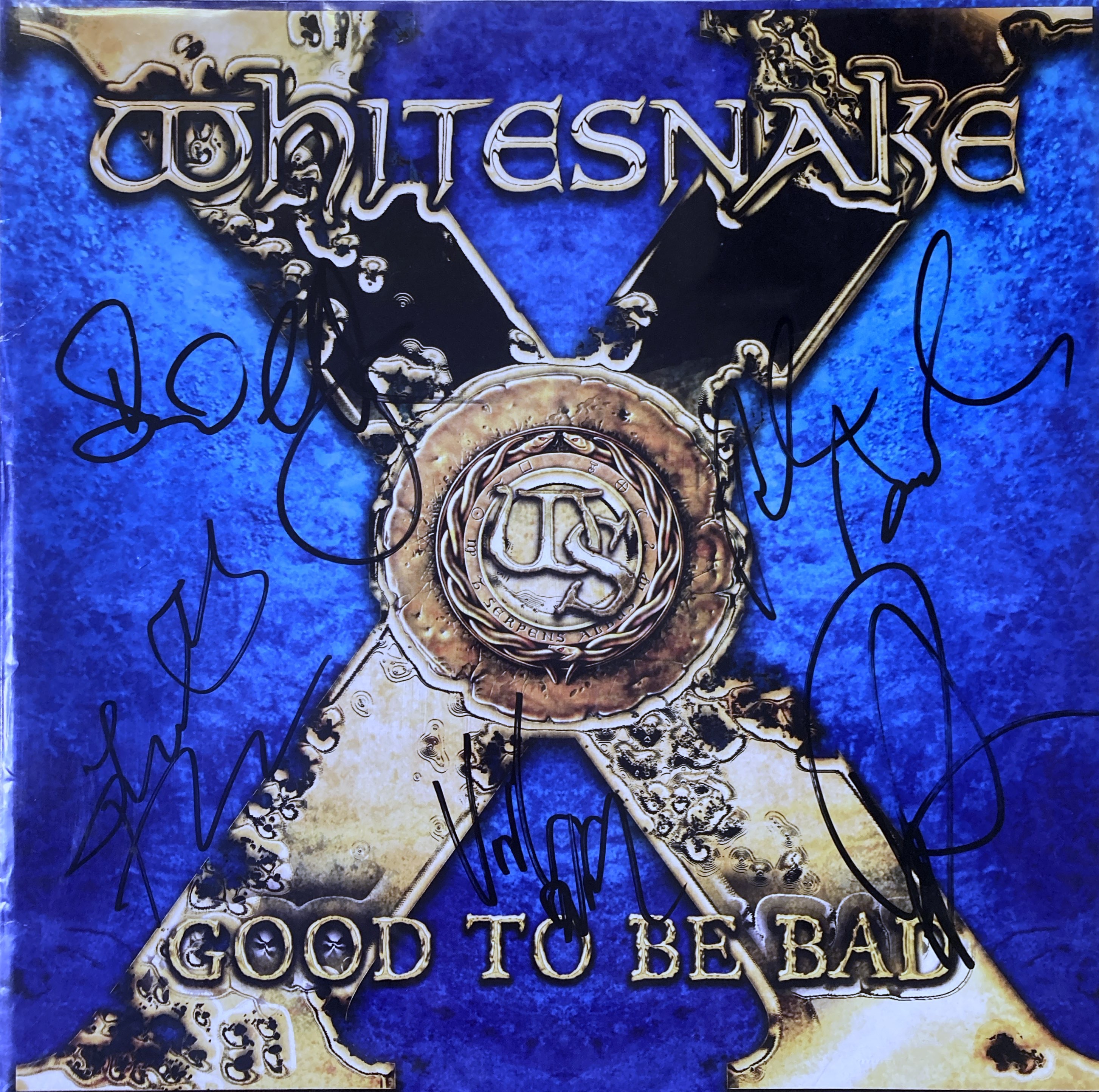 WHITESNAKE signed autographed photo COA Hologram