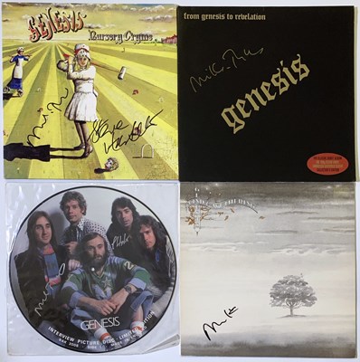 Lot 231 - GENESIS SIGNED RECORDS.