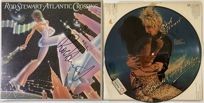 Lot 234 - ROD STEWART SIGNED ITEMS.