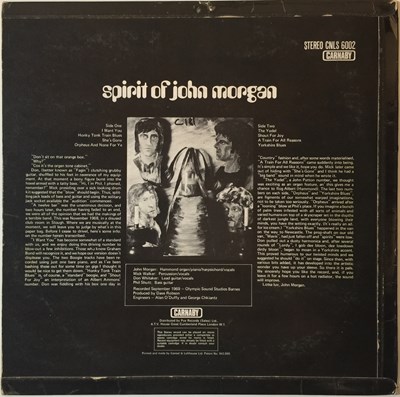 Lot 973 - SPIRIT OF JOHN MORGAN - S/T LP (UK ORIGINAL - CNLS 6002)