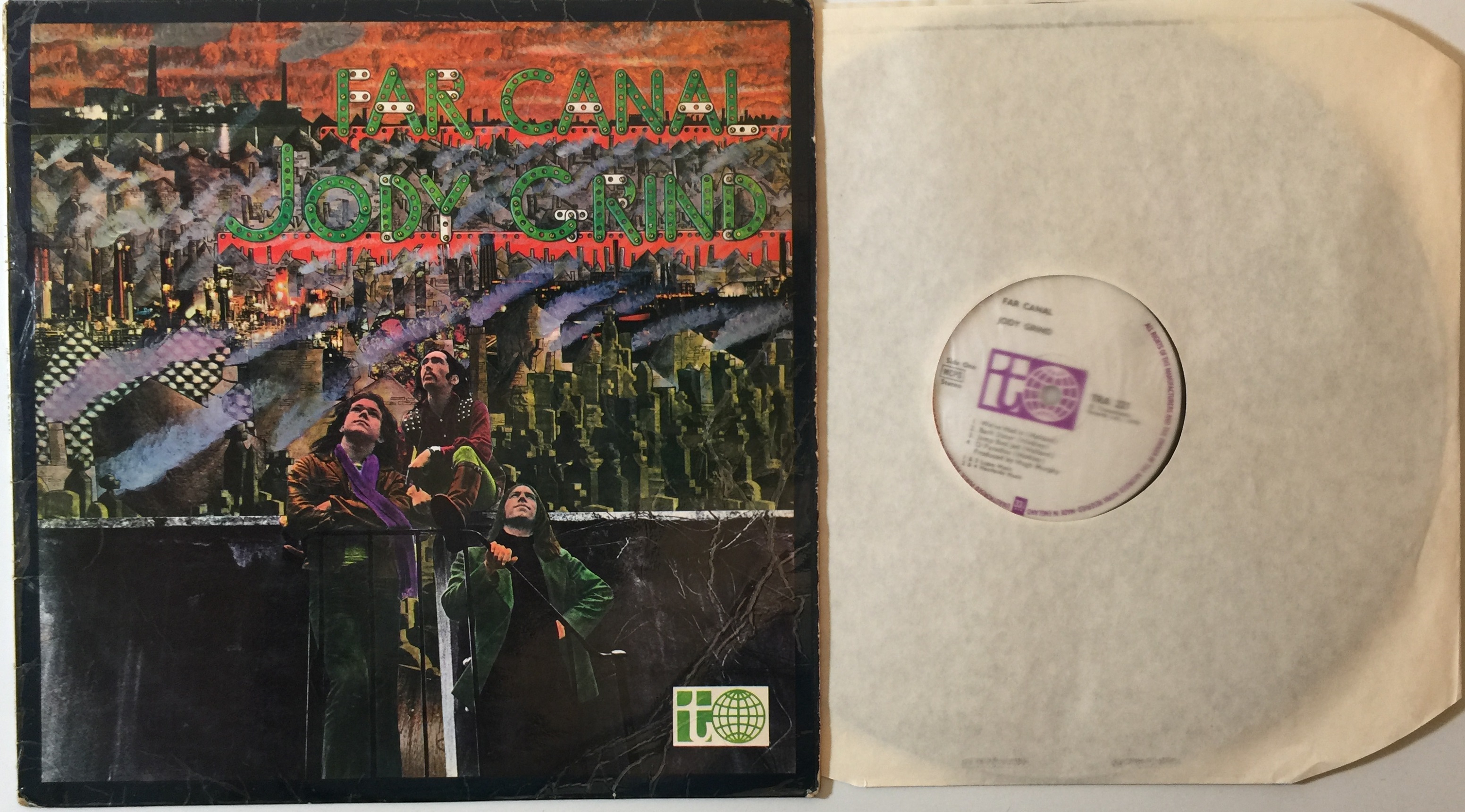 Transatlantic Lp Lot 974 - JODY GRIND - TRANSATLANTIC LP RARITIES