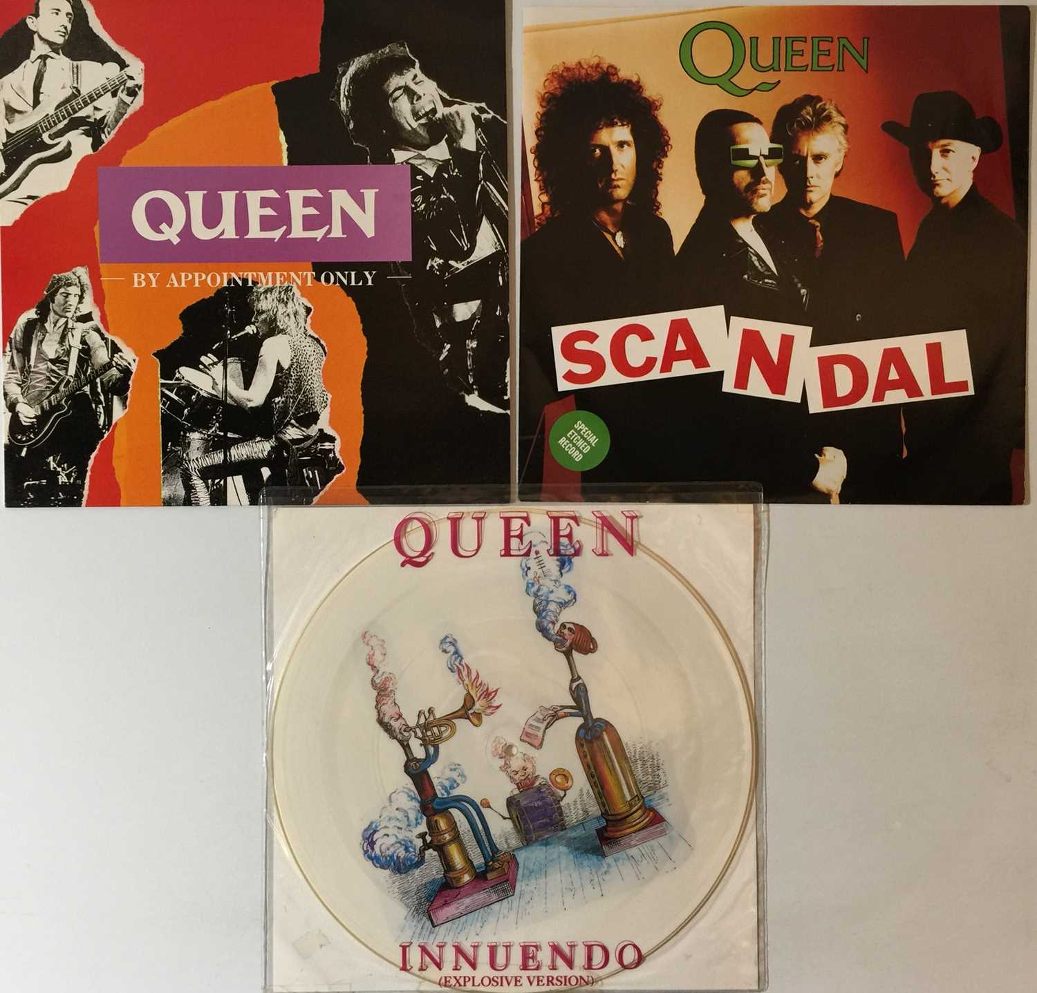 Lot 699 - QUEEN - LP/12" RARITIES BUNDLE