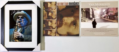 Lot 240 - VAN MORRISON SIGNED ITEMS.