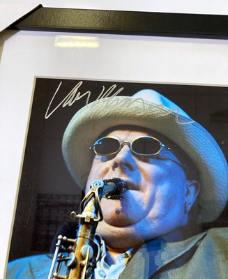 Lot 240 - VAN MORRISON SIGNED ITEMS.