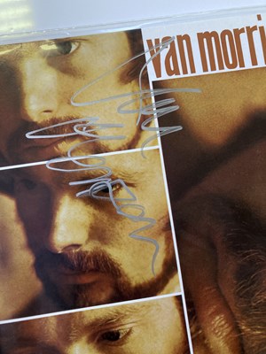 Lot 240 - VAN MORRISON SIGNED ITEMS.