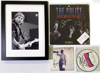 Lot 241 - POP AND ROCK SIGNED ITEMS.