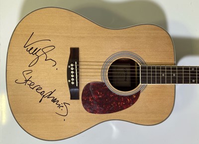 Lot 243 - STEREOPHONICS - GUITAR SIGNED BY KELLY JONES.