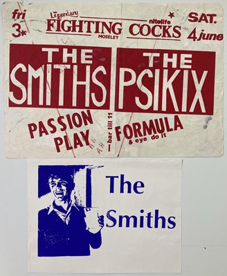Lot 360 - THE SMITHS 1983 MOSELEY POSTER.