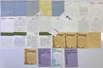 Lot 247 - CHAS MCDEVITT - COLLECTION OF LETTERS.