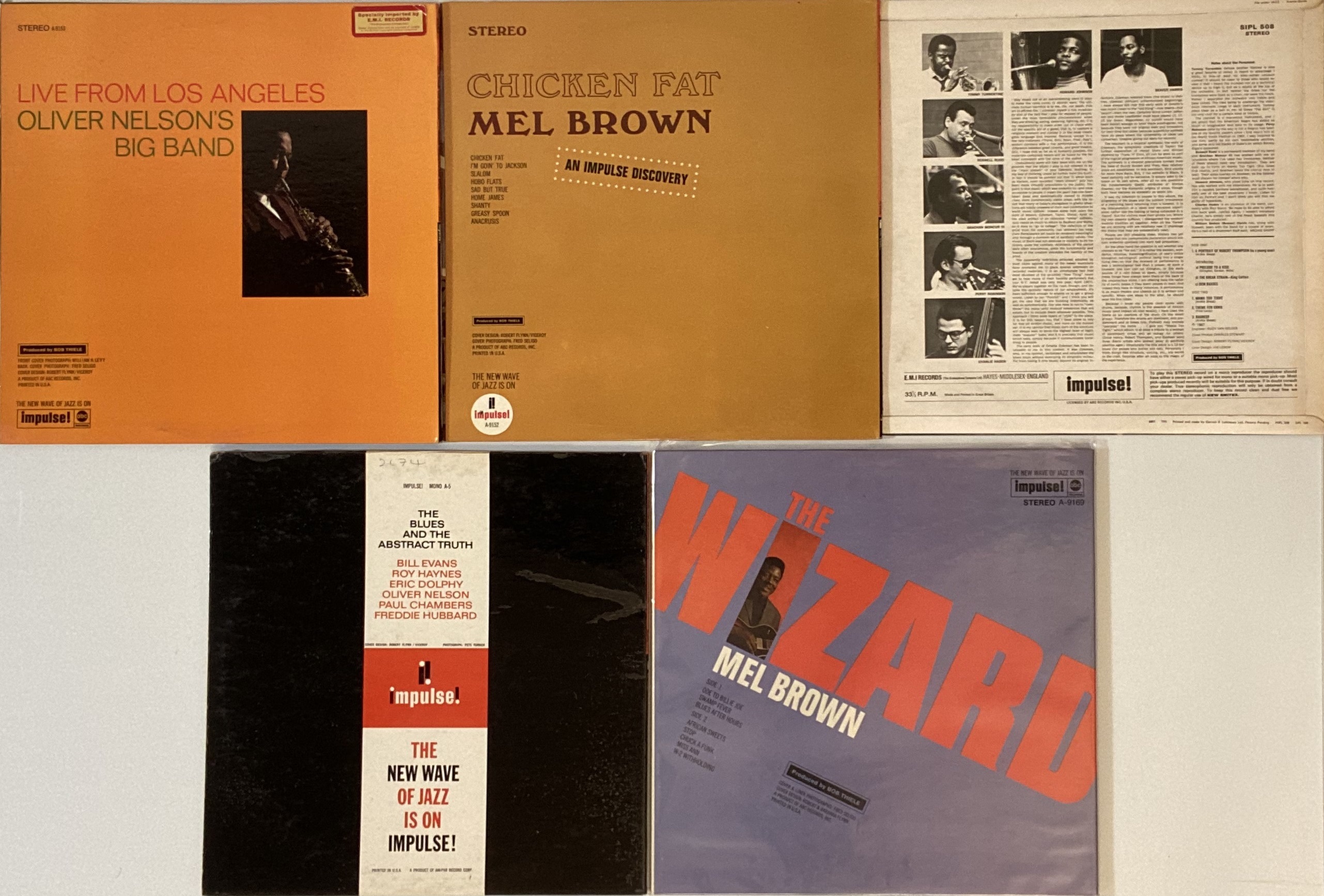 Lot 741 - IMPULSE! RECORDS LP PACK