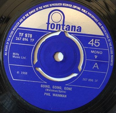 Lot 1057 - PHIL WAINMAN - GOING, GOING, GONE 7" (ORIGINAL UK COPY - FONTANA TF 978).