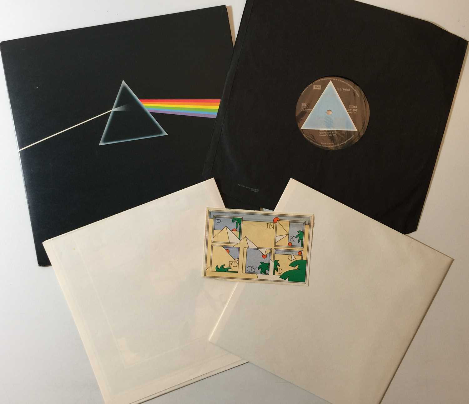 Lot 1067 - PINK FLOYD - THE DARK SIDE OF THE MOON LP (ORIGINAL UK 'SOLID BLUE' COPY - HARVEST SHVL 804 - SUPERB COPY)