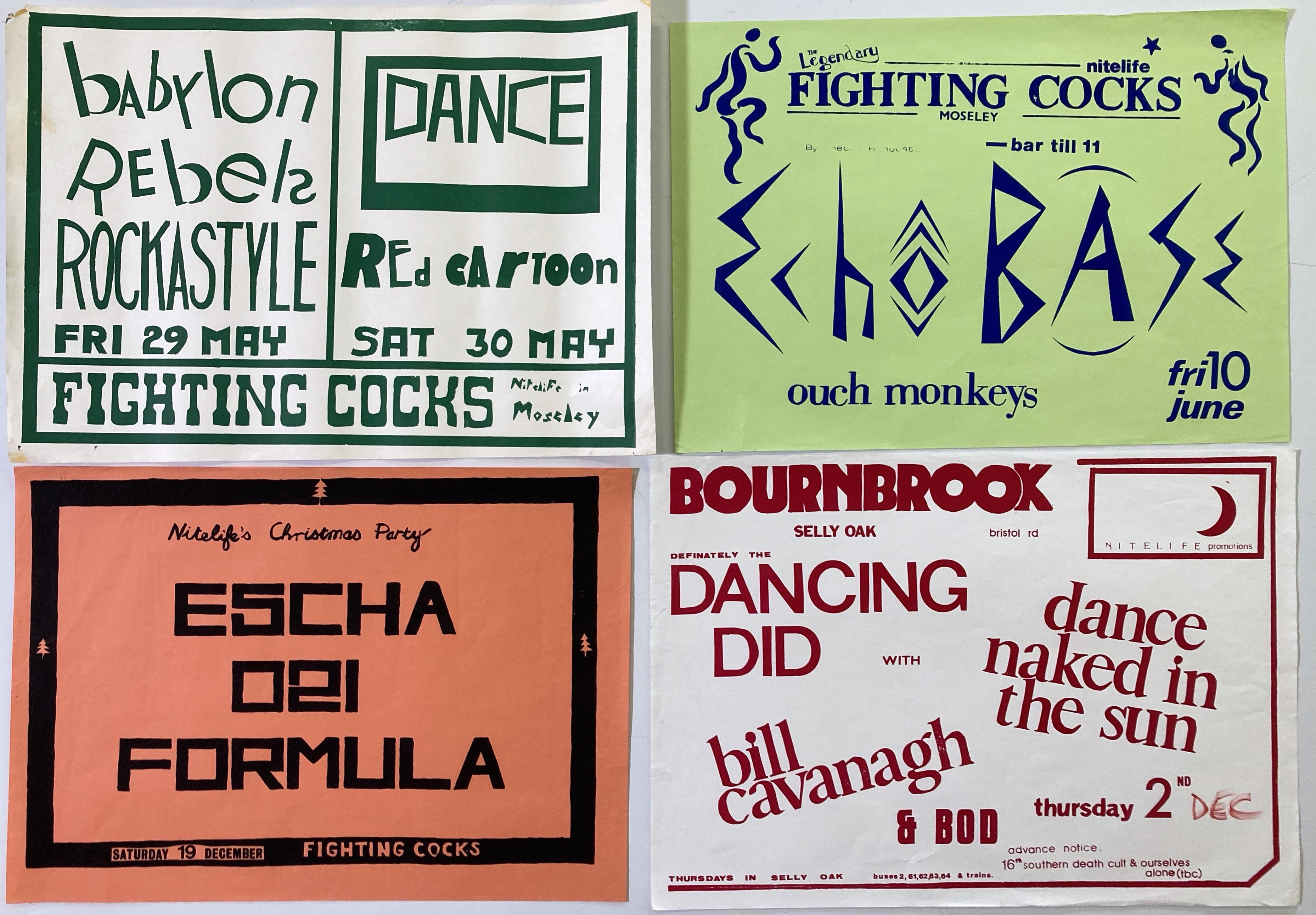 Lot 138 BIRMINGHAM CONCERT POSTER ARCHIVE.