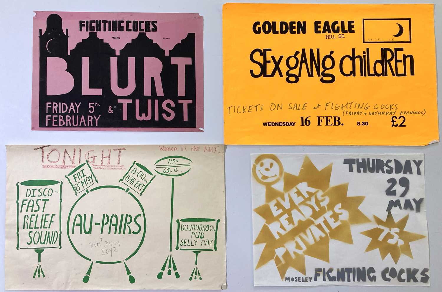 Lot 139 - BIRMINGHAM CONCERT POSTER ARCHIVE.