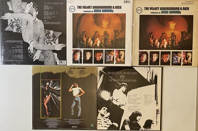 Lot 999 - THE VELVET UNDERGROUND AND RELATED - LPs