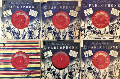 Lot 824 - 1958/59 RED 45-R SERIES PARLOPHONE 7" COLLECTION