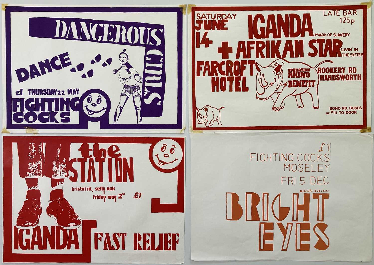 Lot 140 BIRMINGHAM CONCERT POSTER ARCHIVE.