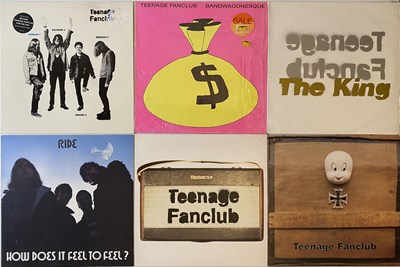 Lot 1002 - TEENAGE FANCLUB/ RIDE - LPs/ 12"