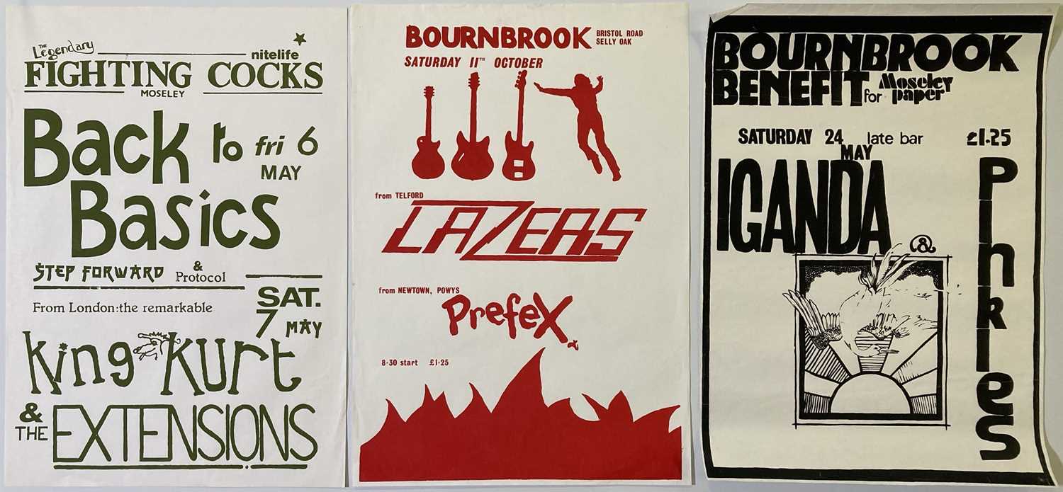 Lot 145 BIRMINGHAM CONCERT POSTER ARCHIVE.
