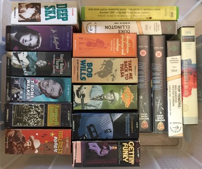 Lot 1069 - JAZZ/BLUES/R&B - CD BOX SETS PLUS VHS