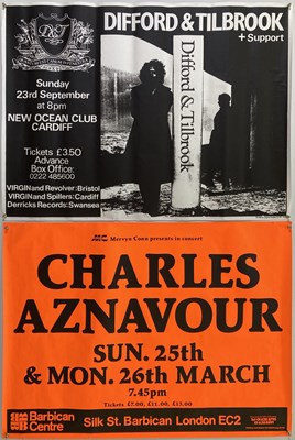 Lot 147 - CONCERT POSTERS.