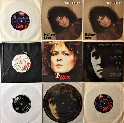 Lot 1076 - T REX/MARC BOLAN - 7" COLLECTION (WITH DEMOS)