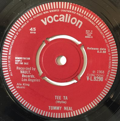 Lot 706 - TOMMY NEAL - GOIN' TO A HAPPENING/ TEE TA 7" PROMO (V-L