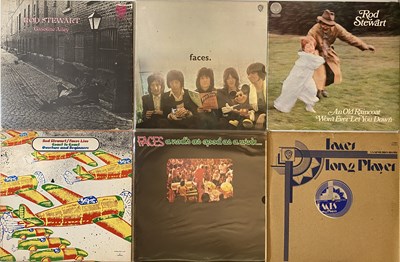 Lot 1080 - ROD STEWART/RELATED - LPs