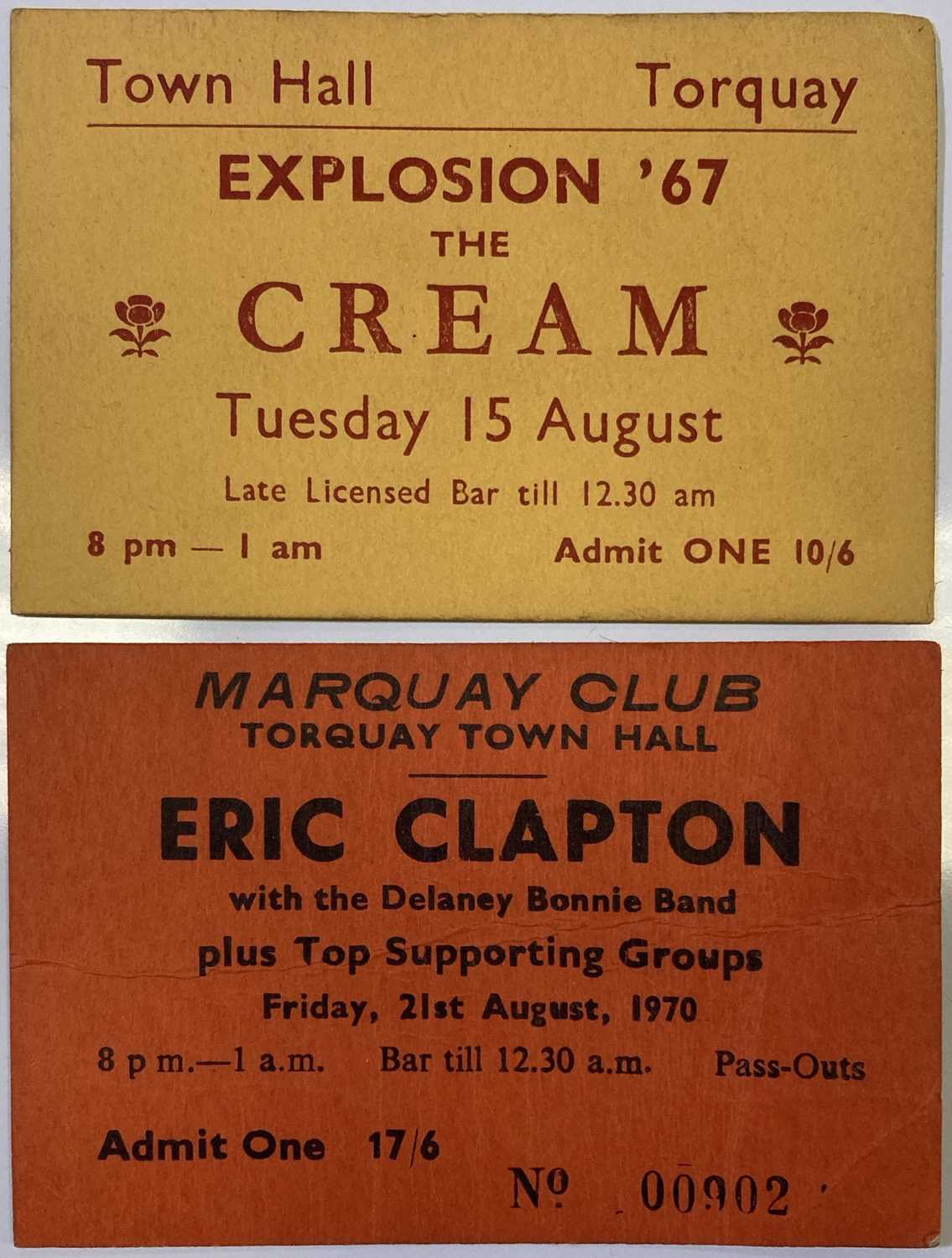 Lot 290 - ERIC CLAPTON / CREAM.