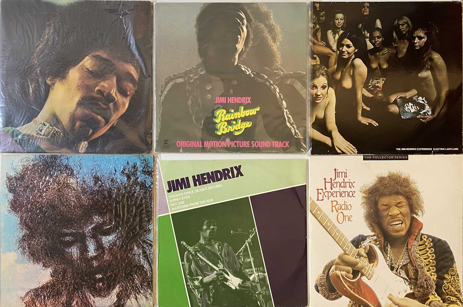 Lot 1083 - JIMI HENDRIX/RELATED - LPs