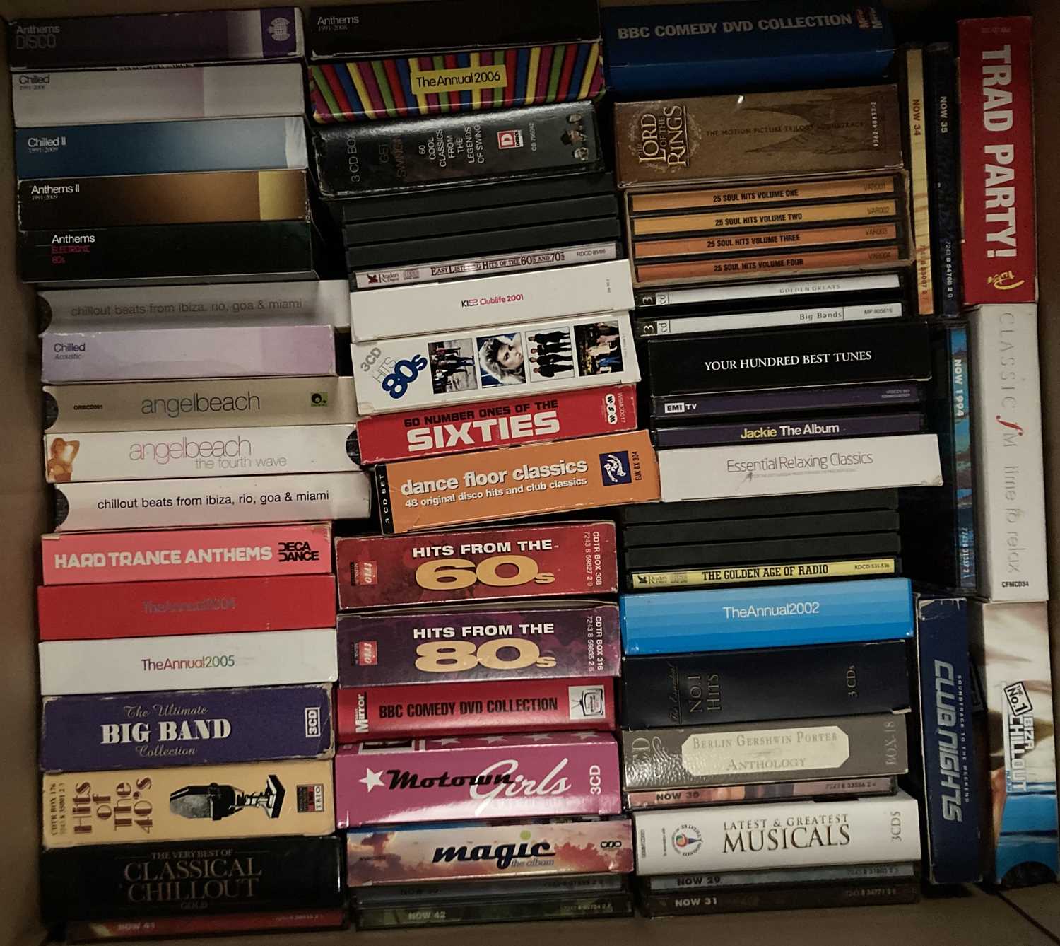 Lot 843 - CD COLLECTION COMPILATIONS - ALBUMS, SINGLES