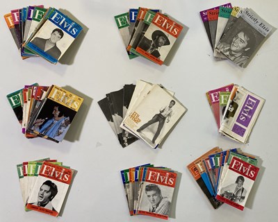 Lot 275 - ELVIS MONTHLY MAGAZINES - LARGE COLLECTION OF.