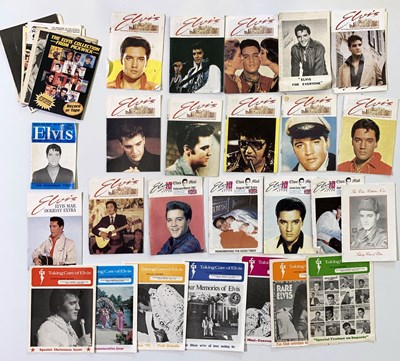 Lot 275 - ELVIS MONTHLY MAGAZINES - LARGE COLLECTION OF.