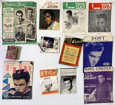 Lot 275 - ELVIS MONTHLY MAGAZINES - LARGE COLLECTION OF.