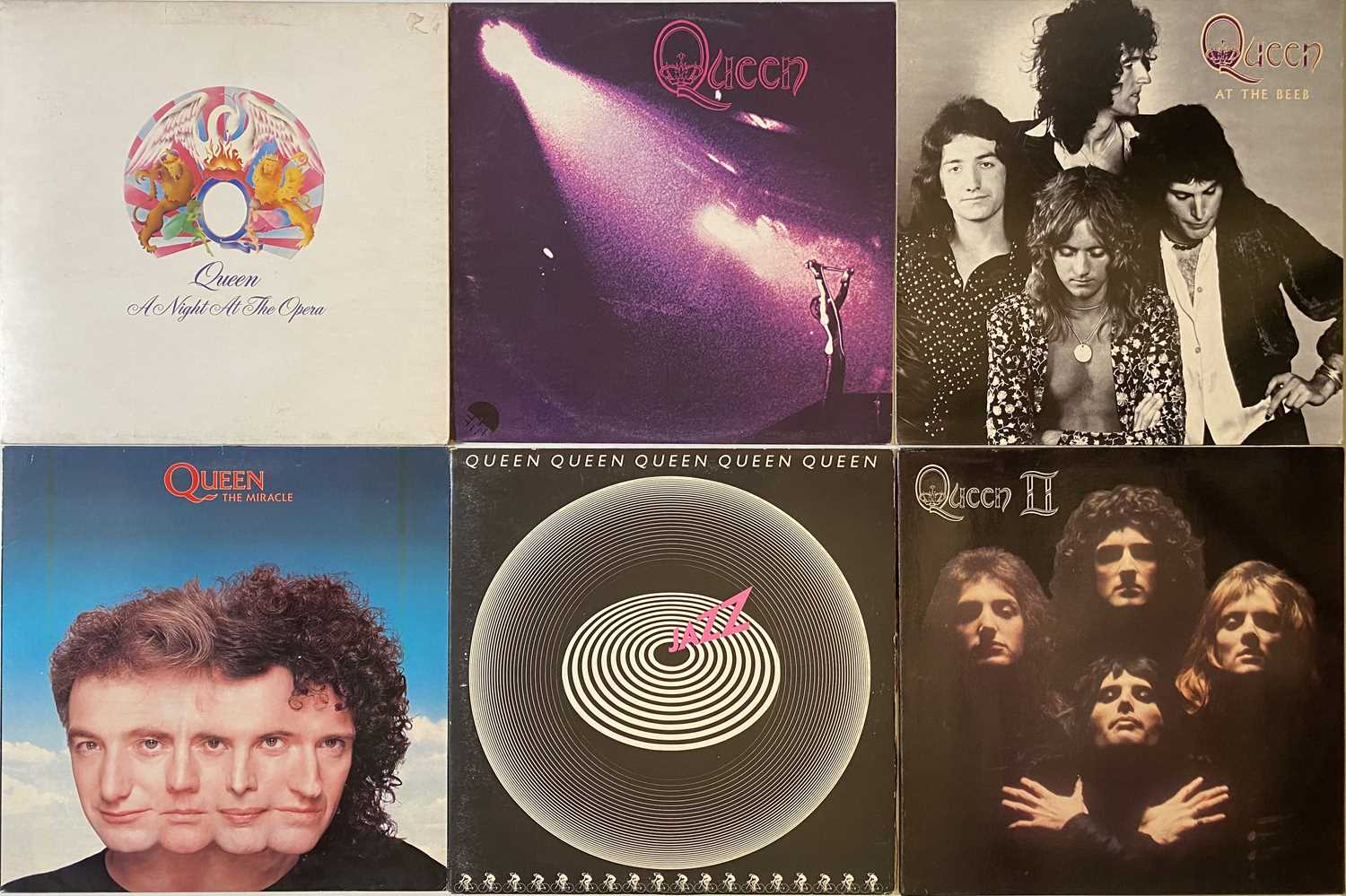 Lot 1091 - QUEEN - LP COLLECTION