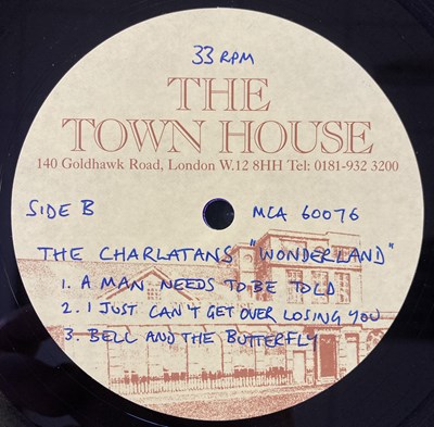 Lot 397 - THE CHARLATANS COLLECTION - WONDERLAND ACETATES.