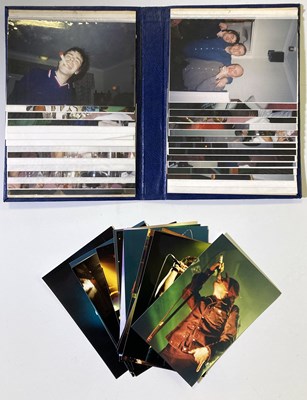 Lot 405 - THE CHARLATANS COLLECTION - EARLY PHOTOS - CHRISTMAS PARTY / ON STAGE.